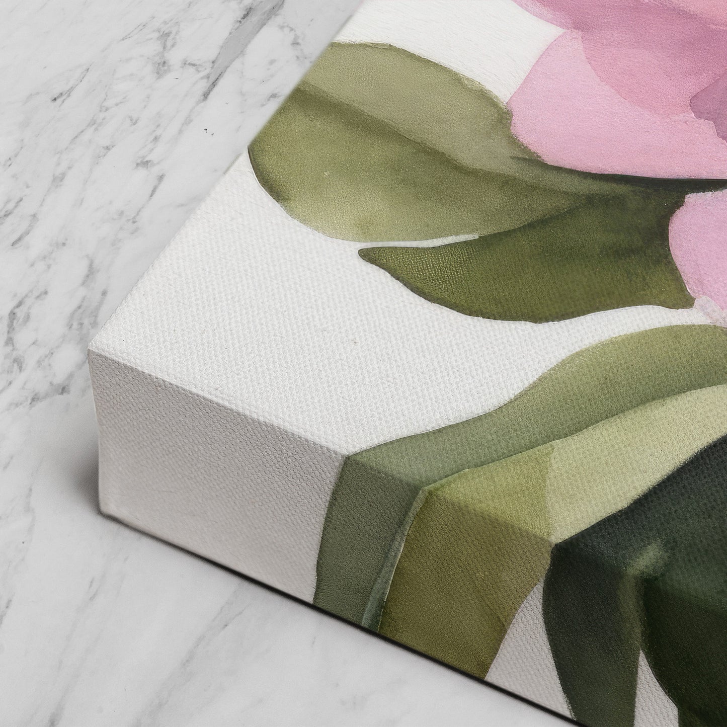 Peony Watercolor - Pink Floral Botanical Art