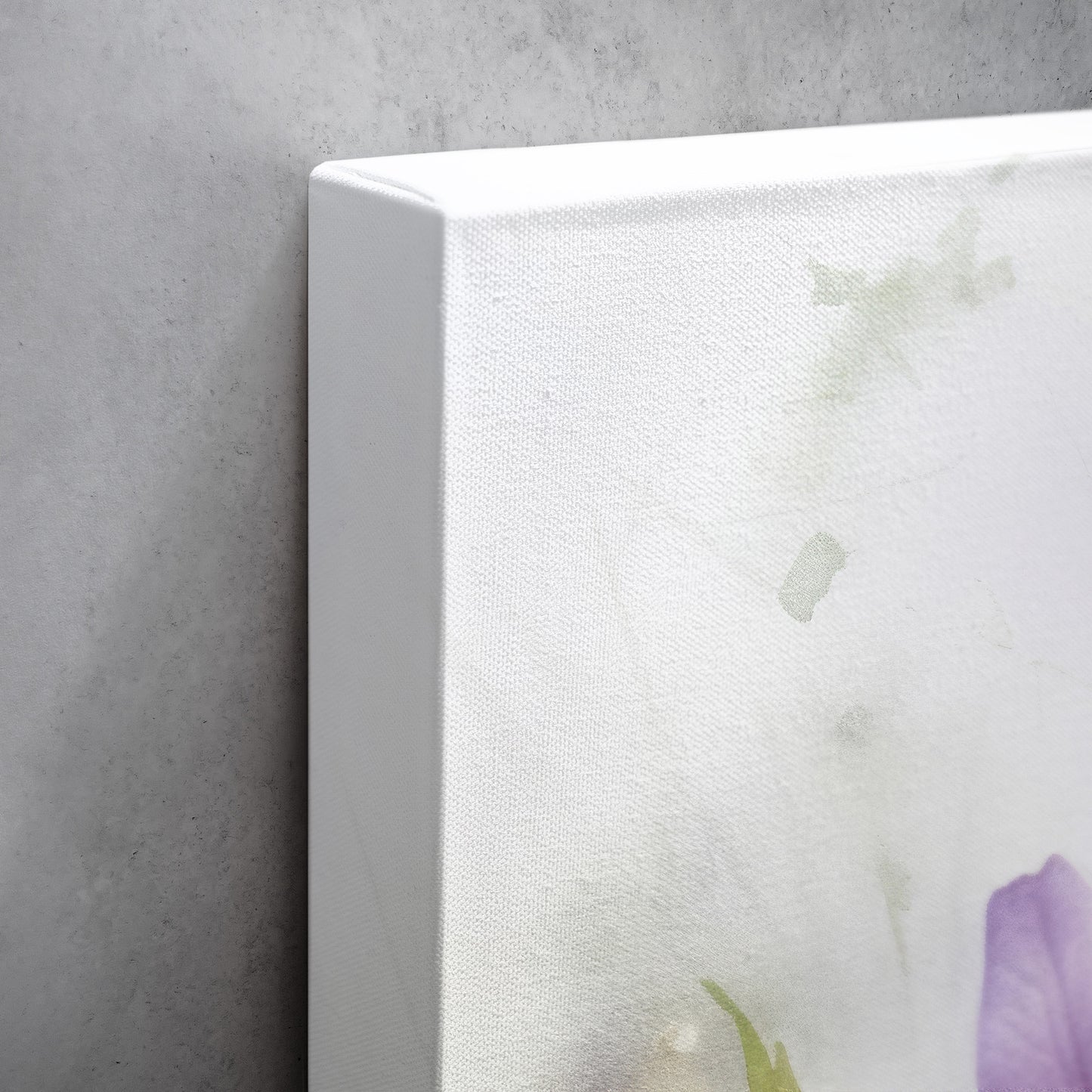 Lily Watercolor – Violet Floral Botanical Art
