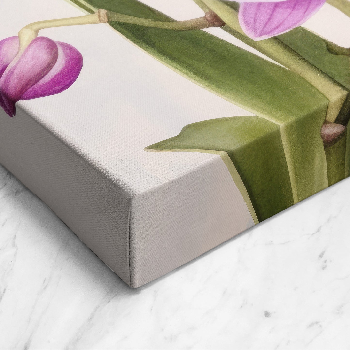 Orchid Watercolor – Pink Floral Botanical Art