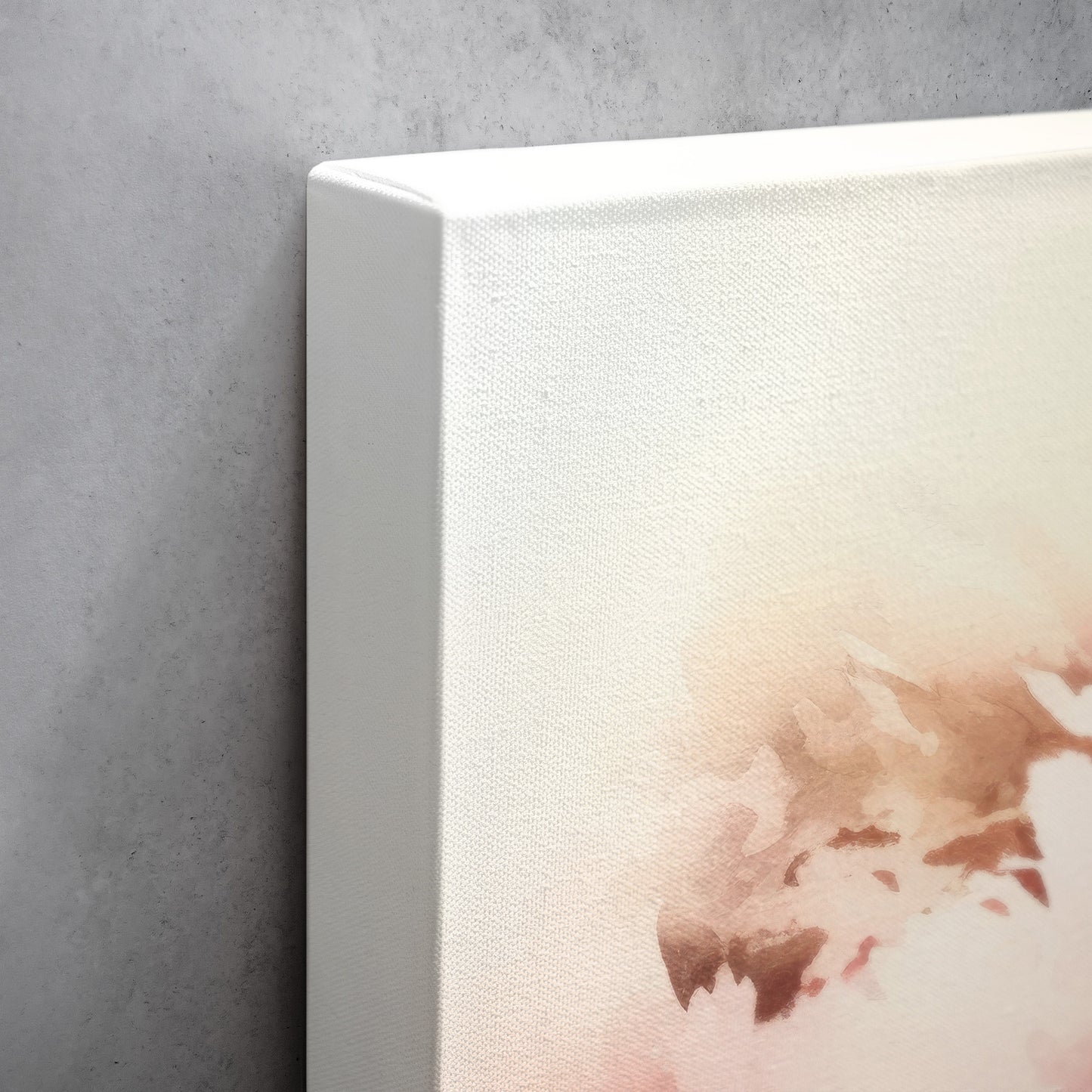 Peony Watercolor - Peach Floral Botanical Art